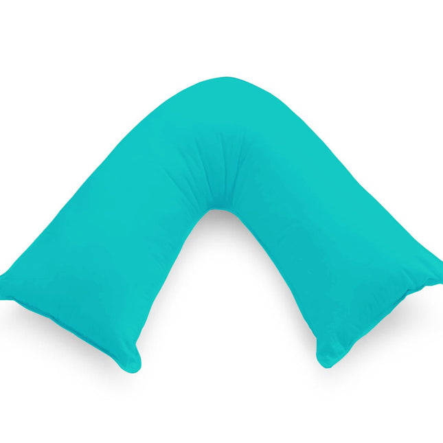 1000TC Premium Ultra Soft V SHAPE Pillowcase - Teal