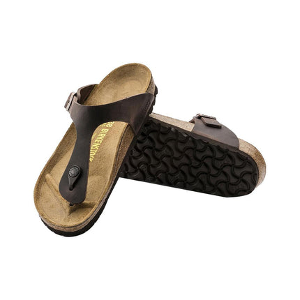 Contoured Cork Footbed Thongs with Deep Heel Cup - 40 EU