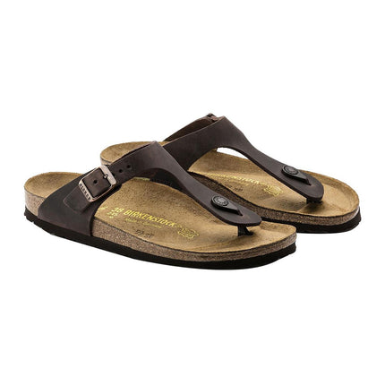 Contoured Cork Footbed Thongs with Deep Heel Cup - 42 EU