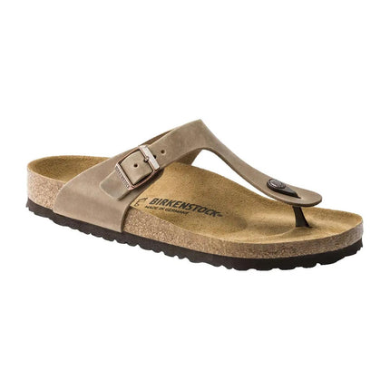 Oiled Leather Minimalist Sandals with Signature Support - 43 EU