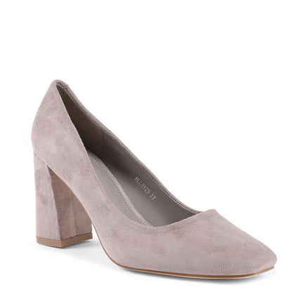 Fabric Pump with 8cm Heel - 38 EU