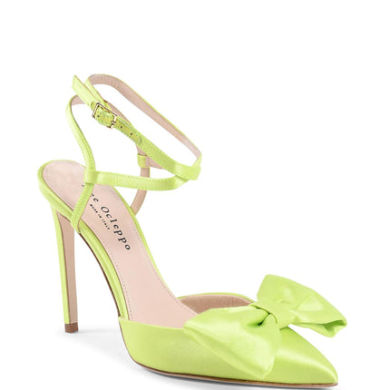 Dazzling Satin Ankle Strap Stilettos - 38 EU