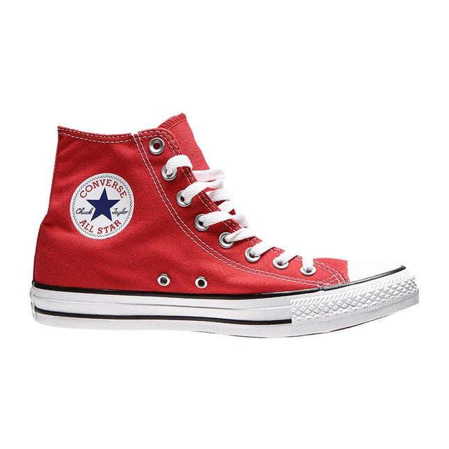 Canvas Hi-Top Casual Shoes with Vulcanised Rubber Sole - 12 US