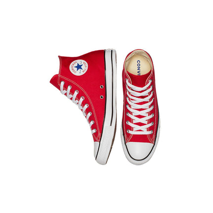 Canvas Hi-Top Casual Shoes with Vulcanised Rubber Sole - 8 US