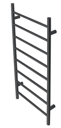 2023 Matte Black stainless steel Heated Towel Rail rack Round AU 1000*850mm