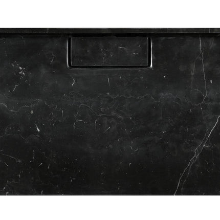 2023 Hand Crafted Marble Nature stone wash basin Carrara White Matt Grey Gloss Black wall hung