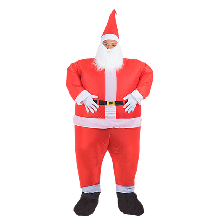 SANTA Fancy Dress Inflatable Suit -Fan Operated Costume