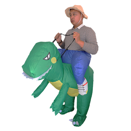 DINO Fancy Dress Inflatable Suit -Fan Operated Costume