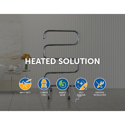 Electric Heated Bathroom Towel Rack/Rail -70w