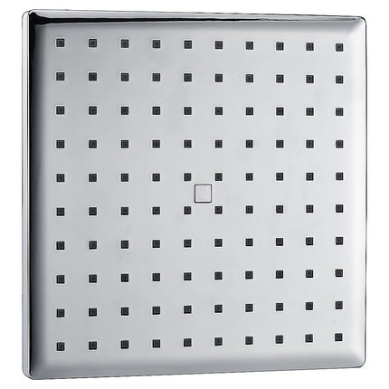 Overhead Rain Shower Head - 230mm Squared Large Chromed