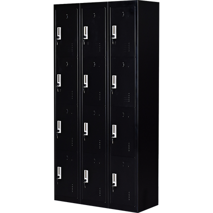 Twelve-Door Office Gym Shed Storage Locker