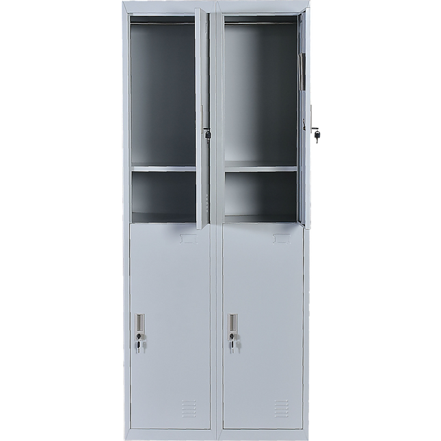 Four-Door Office Gym Shed Storage Locker