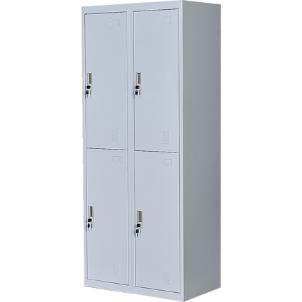 Four-Door Office Gym Shed Storage Locker
