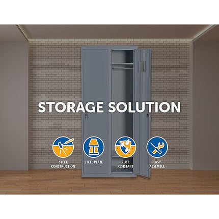 One-Door Office Gym Shed Storage Locker