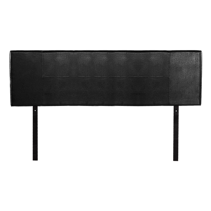 PU Leather King Bed Headboard Bedhead - Black