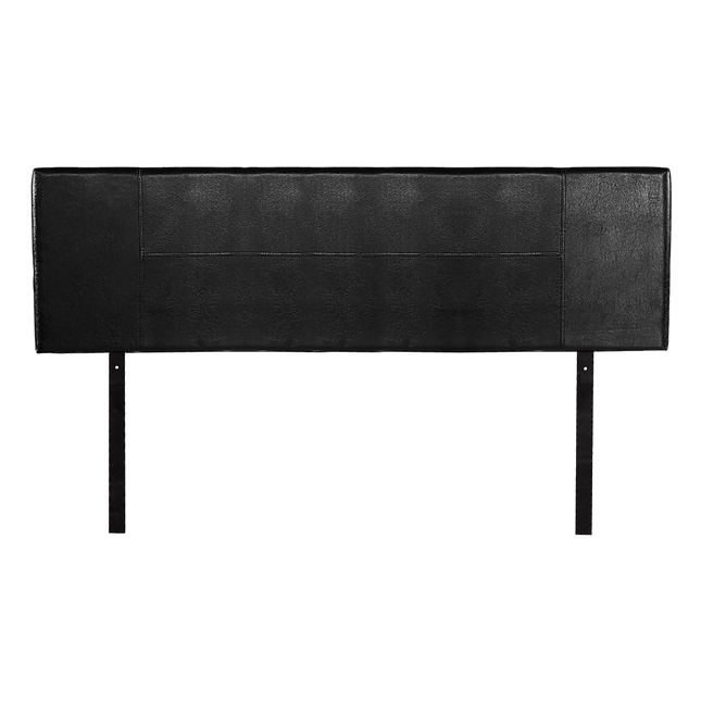 PU Leather King Bed Headboard Bedhead - Black