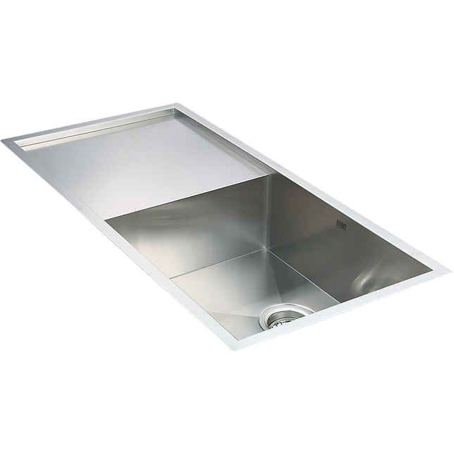 960x450mm Handmade Stainless Steel Undermount / Topmount Kitchen Sink with Waste