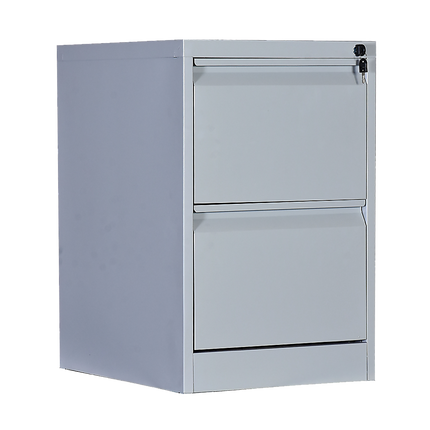 2-Drawer Shelf Office Gym Filing Storage Locker Cabinet