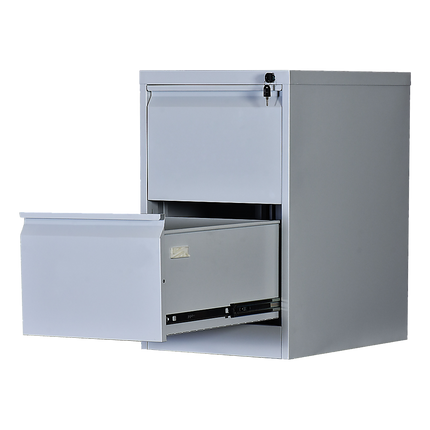 2-Drawer Shelf Office Gym Filing Storage Locker Cabinet