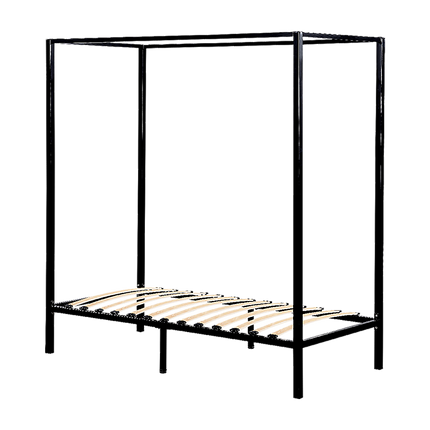 4 Four Poster Single Bed Frame