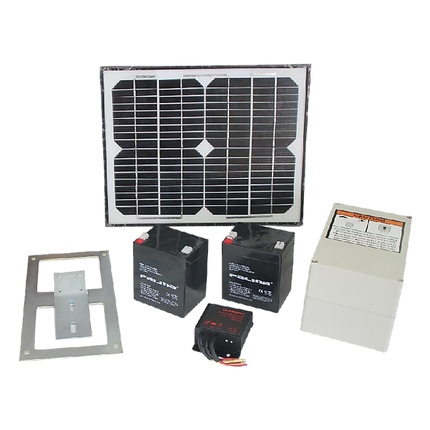 500KG 10W Solar Single Swing Auto Motor Remote Gate Opener