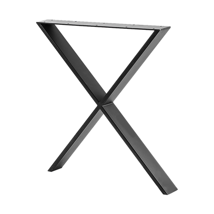 X Shaped Table Bench Desk Legs Retro Industrial Design Fully Welded