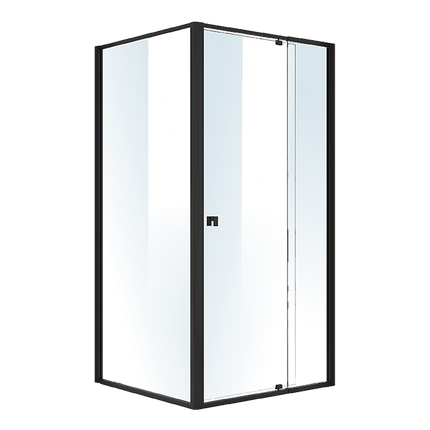 Semi Frameless Shower Screen (98~106)x 195cm & (89~92)x 195cm Side AS/NZS Glass