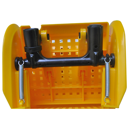 20L Deluxe Mop Wringer Bucket Side Press Janitor Commercial Cleaning