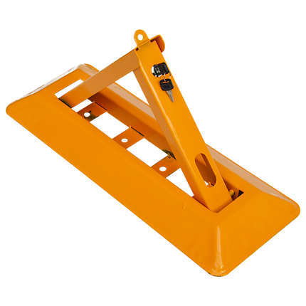 Fold Down Vehicle Security Car Parking Spot Lock Safety Bollard Barrier