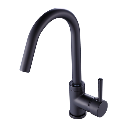 Kitchen Mixer Tap Faucet Basin Laundry Sink - BLACK