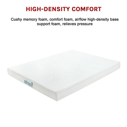 Palermo Double Mattress Memory Foam Green Tea Infused CertiPUR Approved