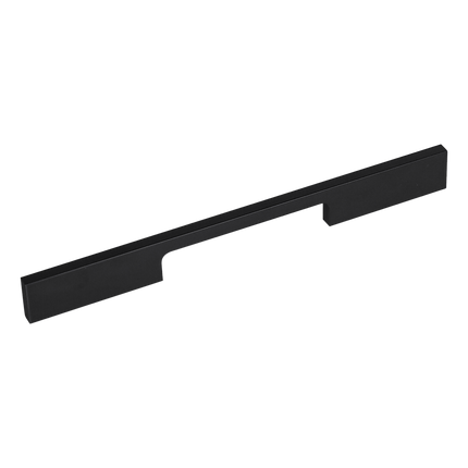 5 x 160mm Kitchen Handle Cabinet Cupboard Door Drawer Handles square Black furniture pulls