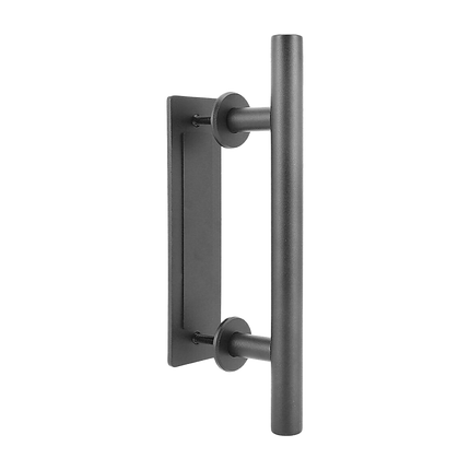 Carbon Steel Door Handle & Flush Pull Wood Door Gate Hardware 12"