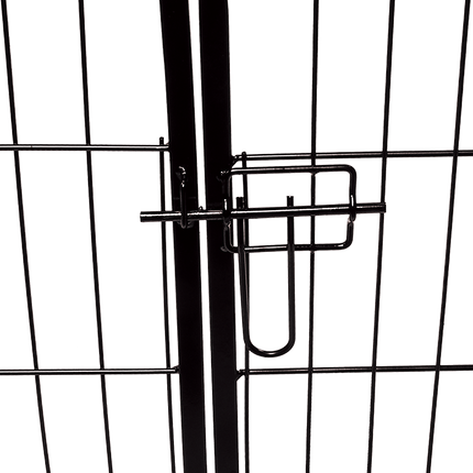 8 Panel Heavy Duty Pet Dog Playpen Puppy Exercise Fence Enclosure Cage
