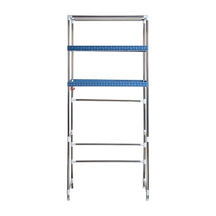 Storage Shelves Shelf 3 Tier Rack Portable Laundry Stand Unit Organiser