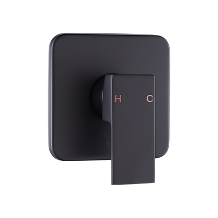 Shower Bath Mixer Tap Bathroom WATERMARK Approved - Electroplated Matte Black