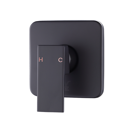 Shower Bath Mixer Tap Bathroom WATERMARK Approved - Electroplated Matte Black