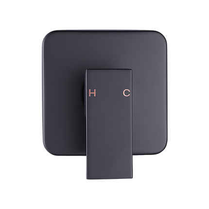 Shower Bath Mixer Tap Bathroom WATERMARK Approved - Electroplated Matte Black