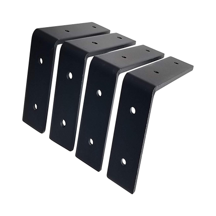 Heavy Duty Shelf Bracket, 15cm x 25cm 4-Pack