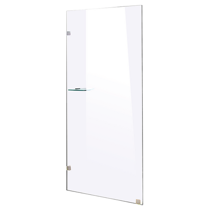 800 x 2100mm Frameless 10mm Safety Glass Shower Screen