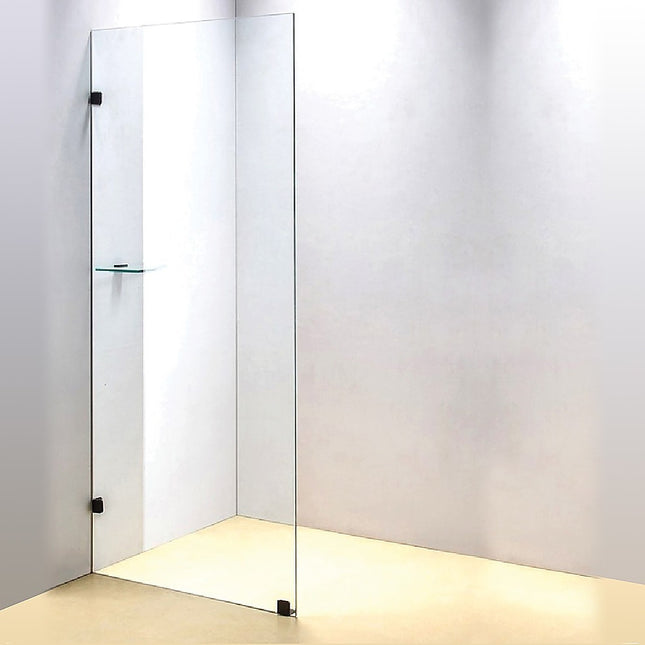 800 x 2000mm Frameless 10mm Safety Glass Shower Screen