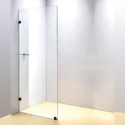 900 x 2100mm Frameless 10mm Safety Glass Shower Screen