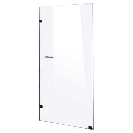 900 x 2100mm Frameless 10mm Safety Glass Shower Screen