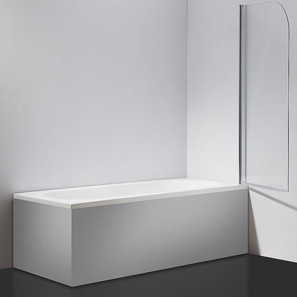 180° Pivot Door 6mm Safety Glass Bath Shower Screen 900x1400mm By Della Francesca