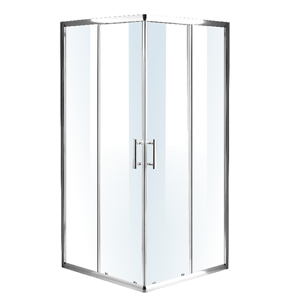 1200 x 1200mm Sliding Door Nano Safety Glass Shower Screen By Della Francesca