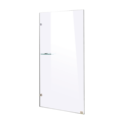 800 x 2000mm Frameless 10mm Safety Glass Shower Screen