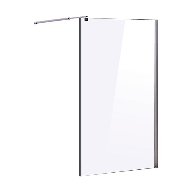 1000 x 2000mm Frameless 10mm Safety Glass Shower Screen