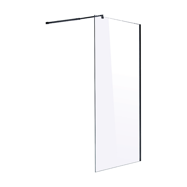 1200 x 2100mm Frameless 10mm Safety Glass Shower Screen