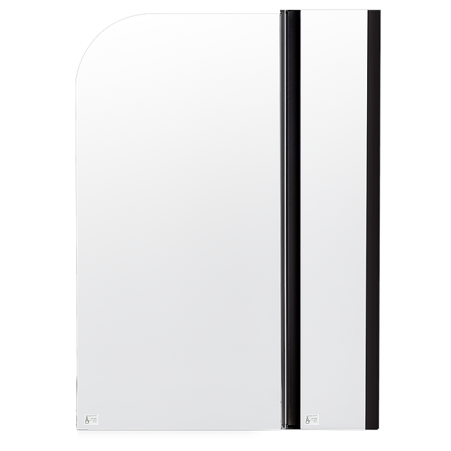 180° Pivot Door 6mm Safety Glass Bath Shower Screen 1200x1400mm By Della Francesca