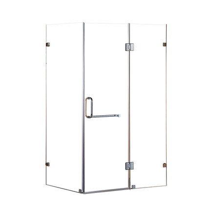 1200 x 900mm Frameless 10mm Glass Shower Screen By Della Francesca